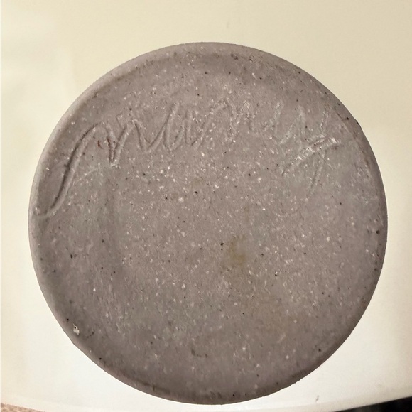 Blue-Green Ceramic Vase - Picture 4 of 6